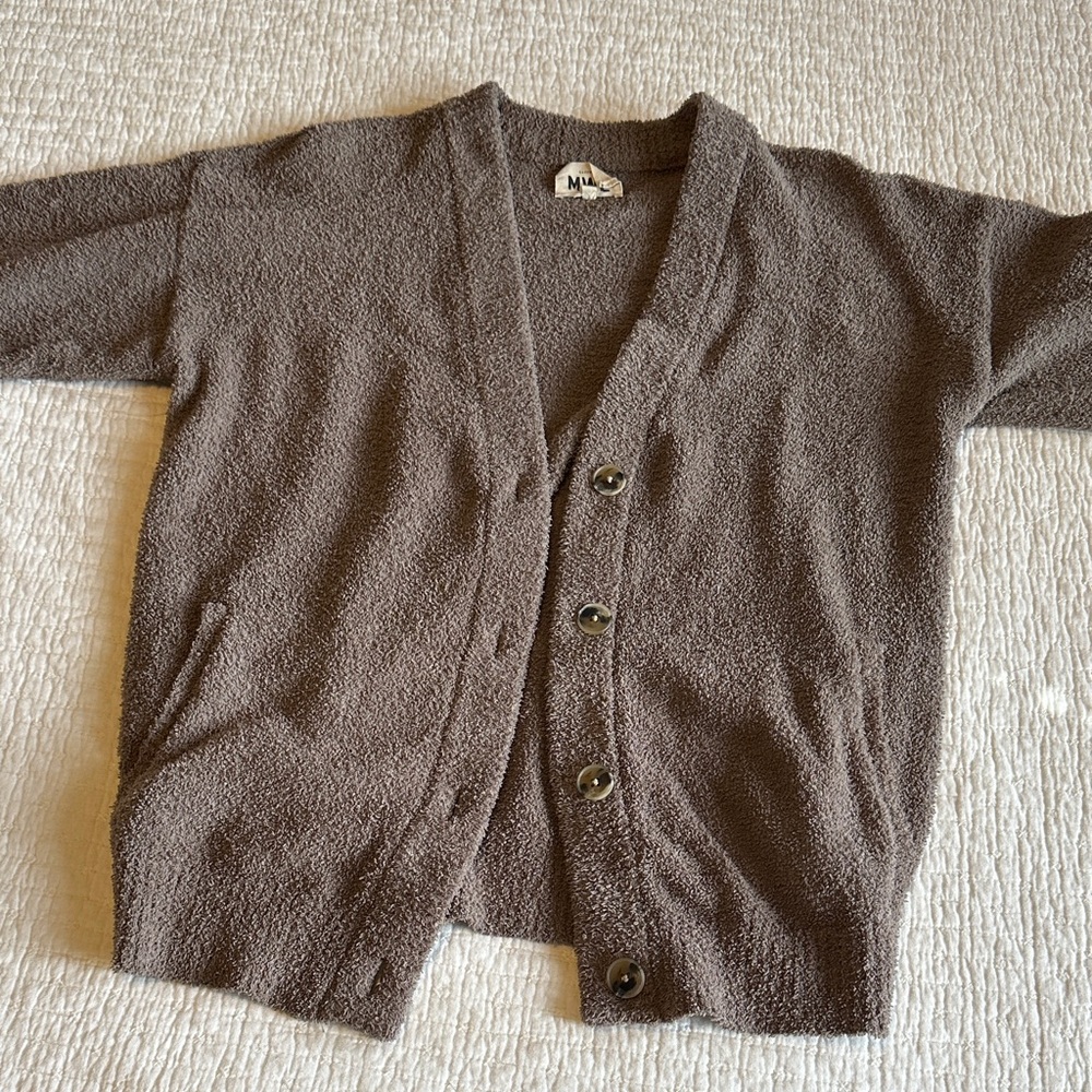 MWL Brown Cardigan